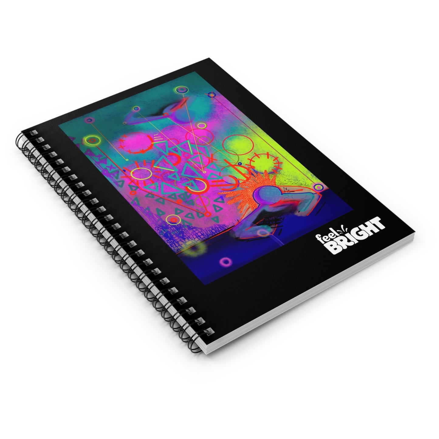 Art Inspired Spiral Notebook - Ruled Line - Feel BrightArt Inspired Spiral Notebook - Ruled LinePaper products