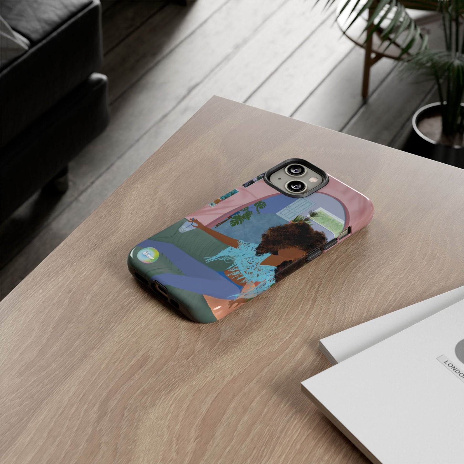 Bubble Tea Tough Cases: Artistic Phone Case for Self - Care and Empowerment - Feel BrightBubble Tea Tough Cases: Artistic Phone Case for Self - Care and EmpowermentPhone Case