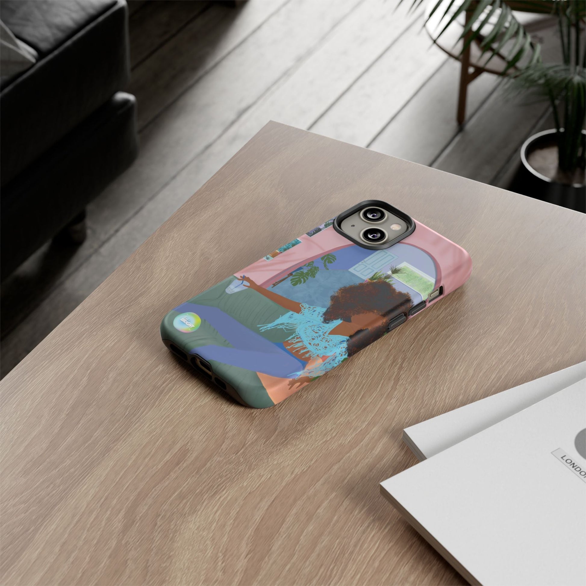 Bubble Tea Tough Cases: Artistic Phone Case for Self - Care and Empowerment - Feel BrightBubble Tea Tough Cases: Artistic Phone Case for Self - Care and EmpowermentPhone Case