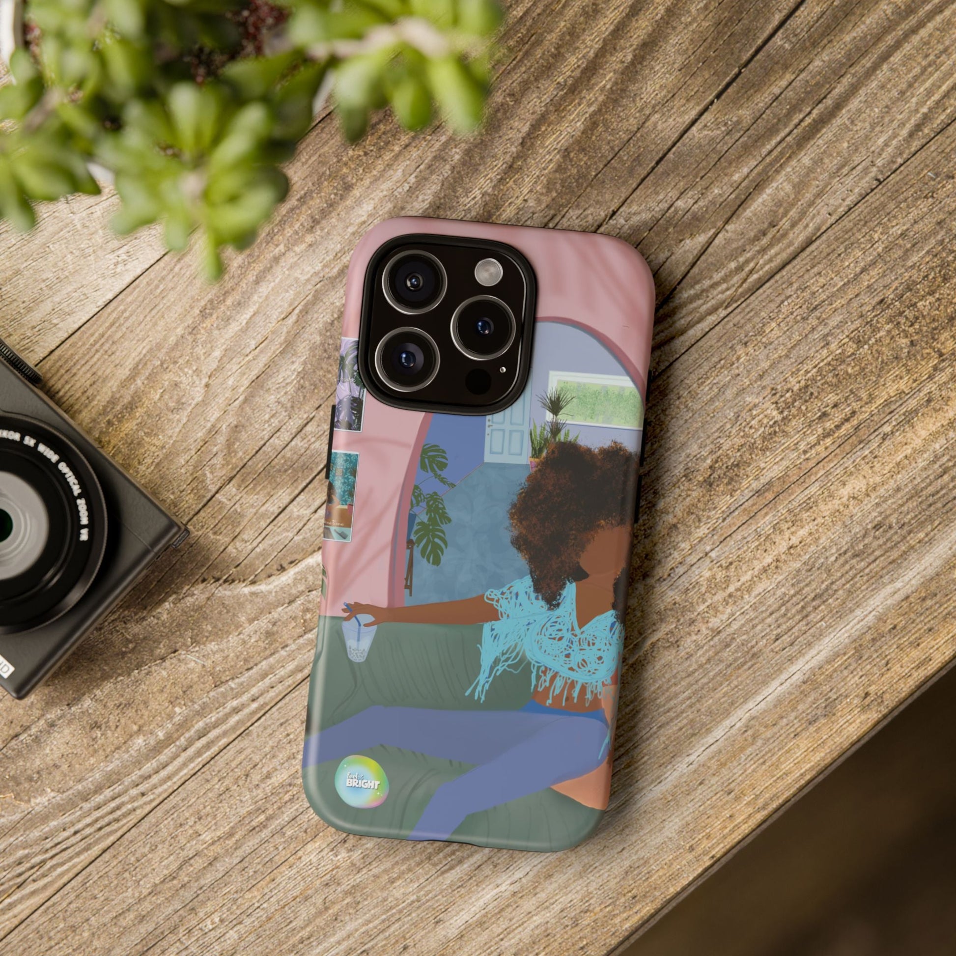 Bubble Tea Tough Cases: Artistic Phone Case for Self - Care and Empowerment - Feel BrightBubble Tea Tough Cases: Artistic Phone Case for Self - Care and EmpowermentPhone Case