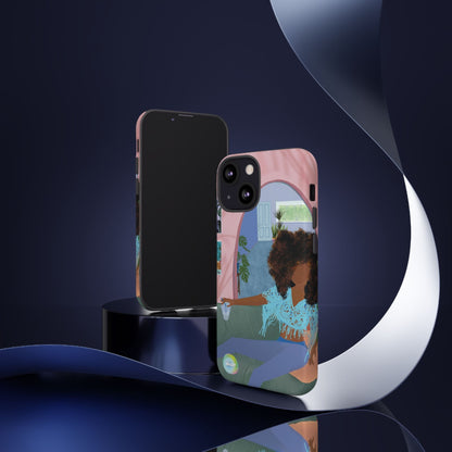 Bubble Tea Tough Cases: Artistic Phone Case for Self - Care and Empowerment - Feel BrightBubble Tea Tough Cases: Artistic Phone Case for Self - Care and EmpowermentPhone Case