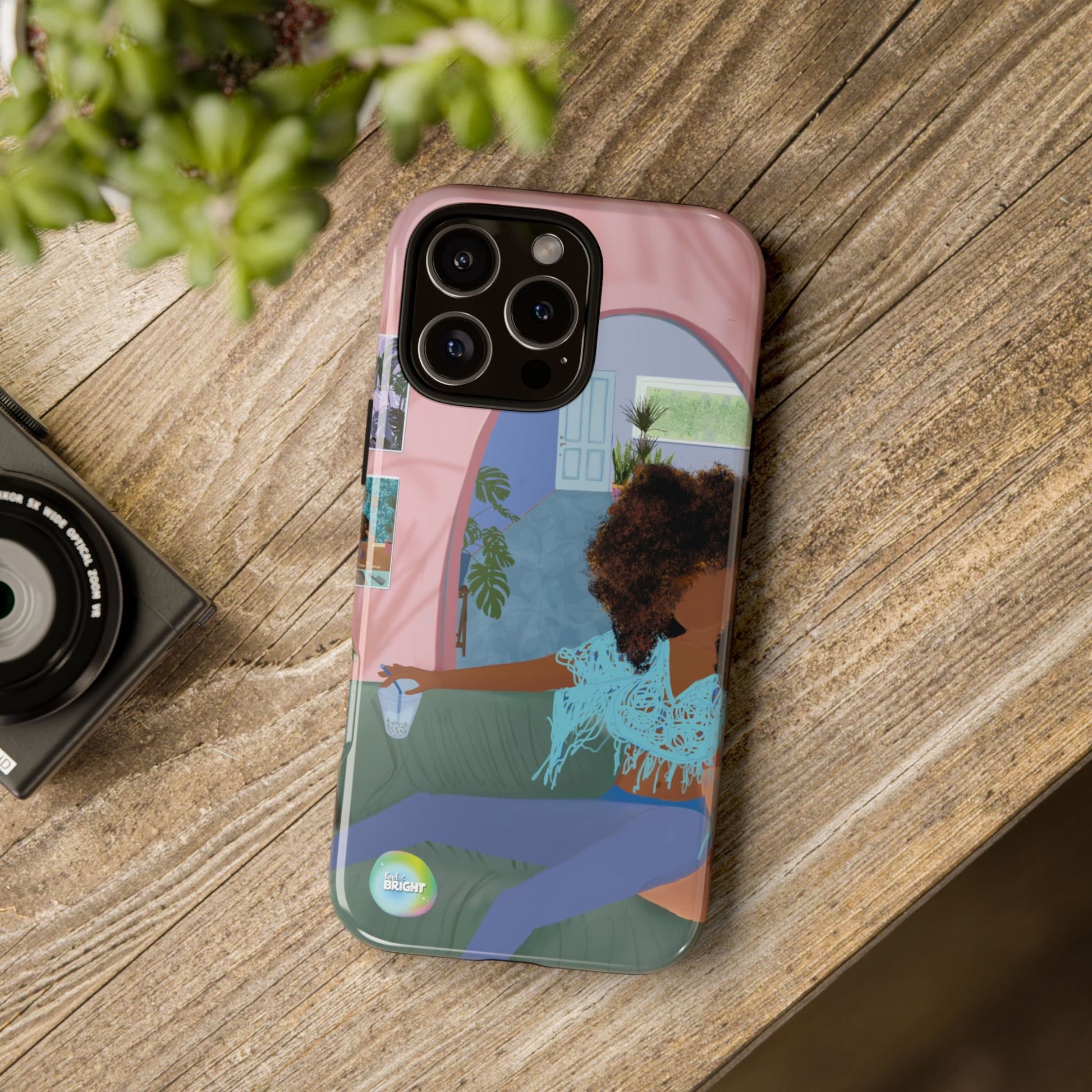 Bubble Tea Tough Cases: Artistic Phone Case for Self - Care and Empowerment - Feel BrightBubble Tea Tough Cases: Artistic Phone Case for Self - Care and EmpowermentPhone Case