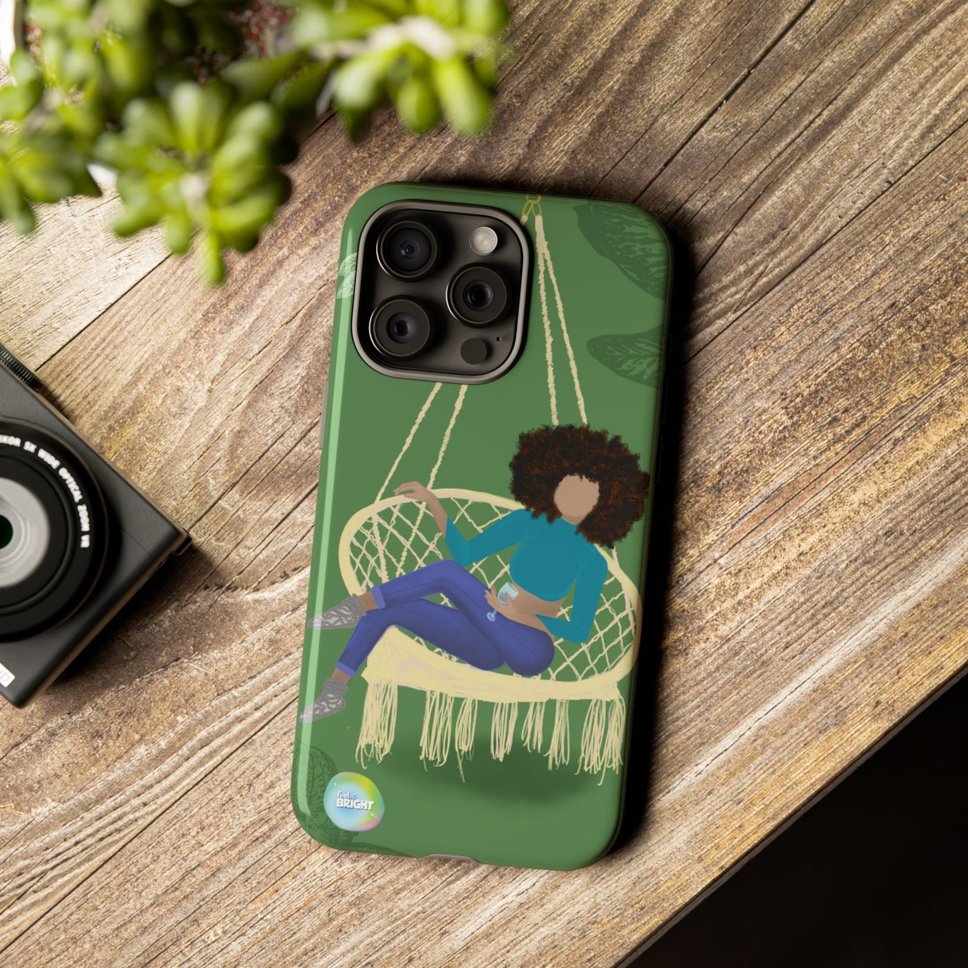 Care Free Tough Cases: Artistic Phone Case for Self - Care and Empowerment - Feel BrightCare Free Tough Cases: Artistic Phone Case for Self - Care and EmpowermentPhone Case