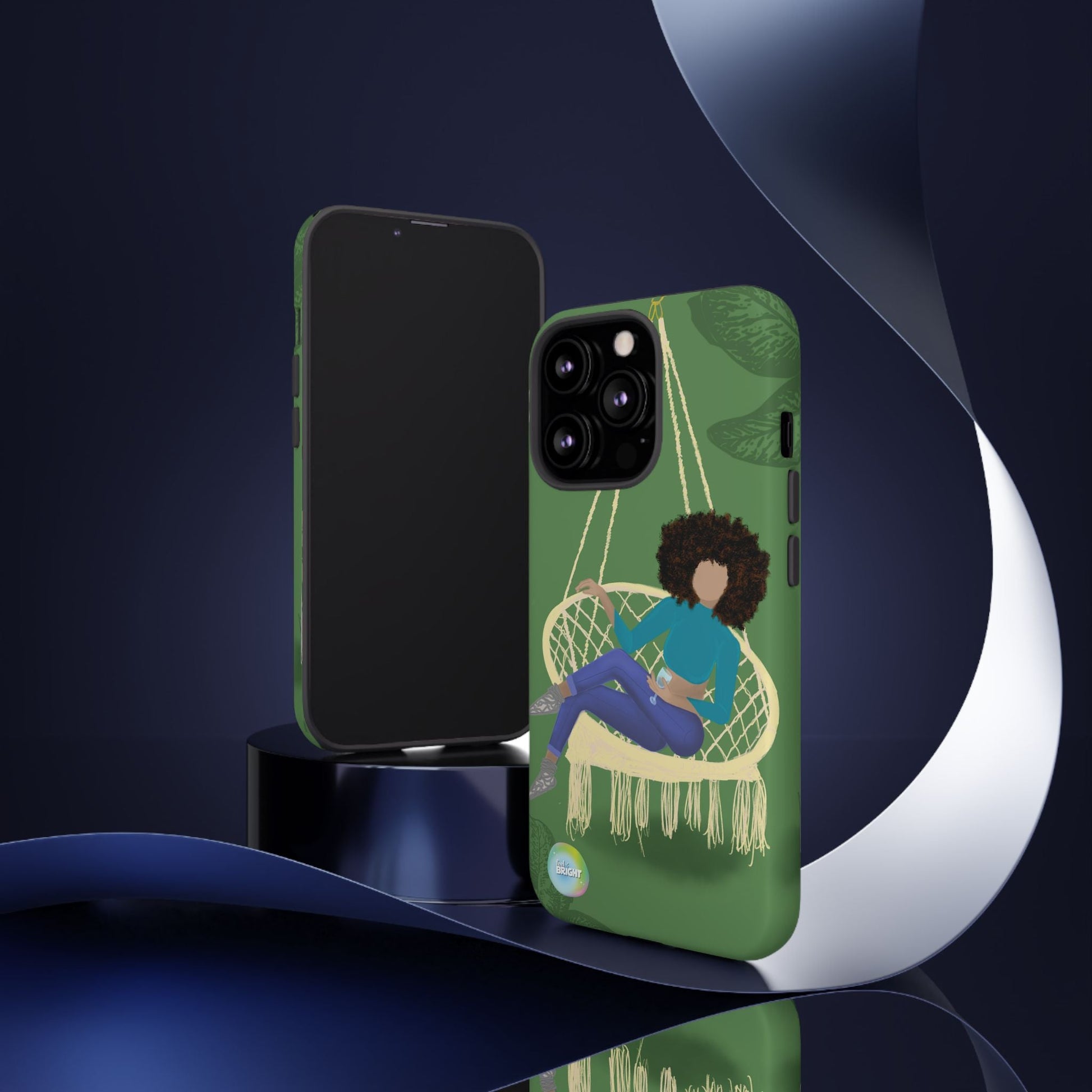Care Free Tough Cases: Artistic Phone Case for Self - Care and Empowerment - Feel BrightCare Free Tough Cases: Artistic Phone Case for Self - Care and EmpowermentPhone Case