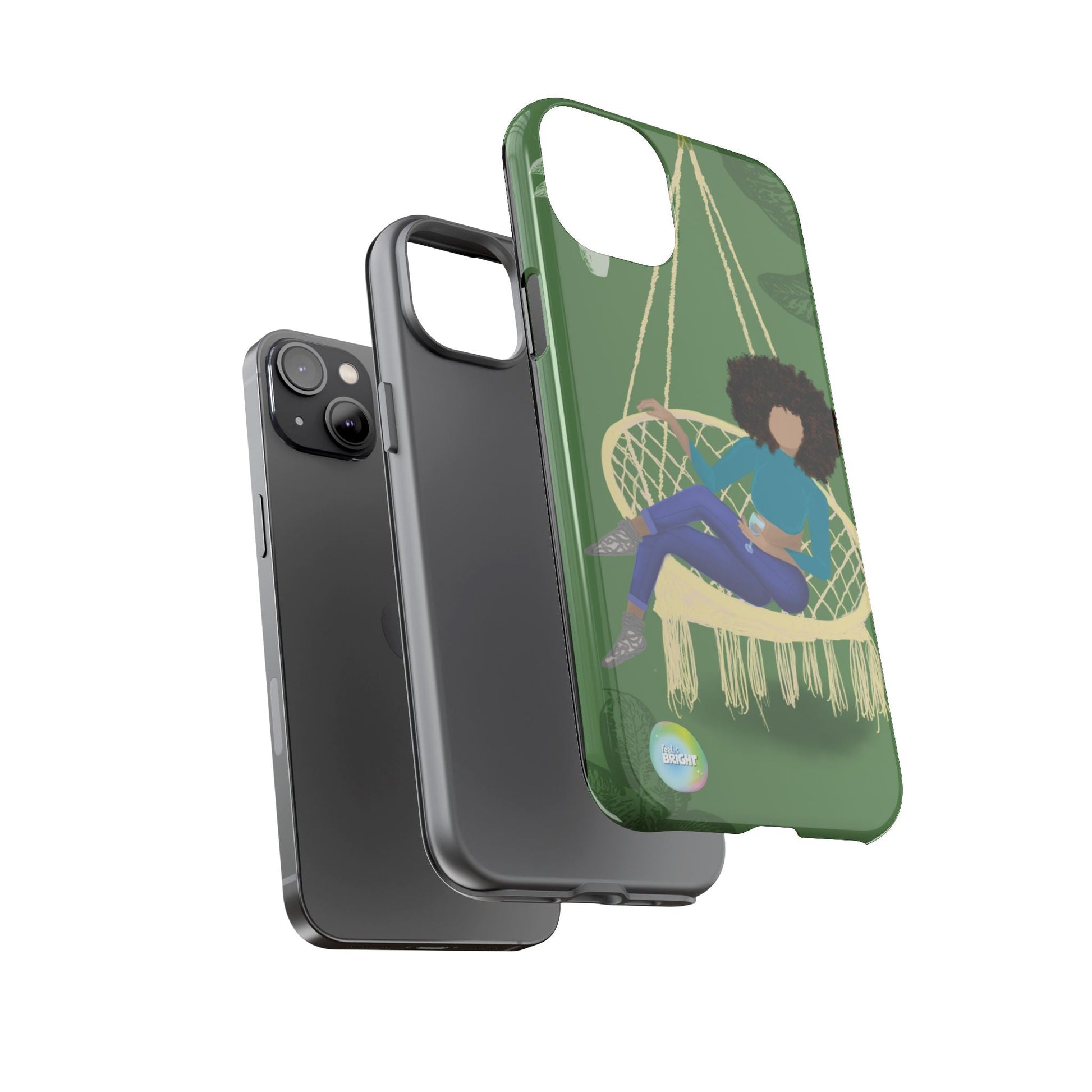 Care Free Tough Cases: Artistic Phone Case for Self - Care and Empowerment - Feel BrightCare Free Tough Cases: Artistic Phone Case for Self - Care and EmpowermentPhone Case