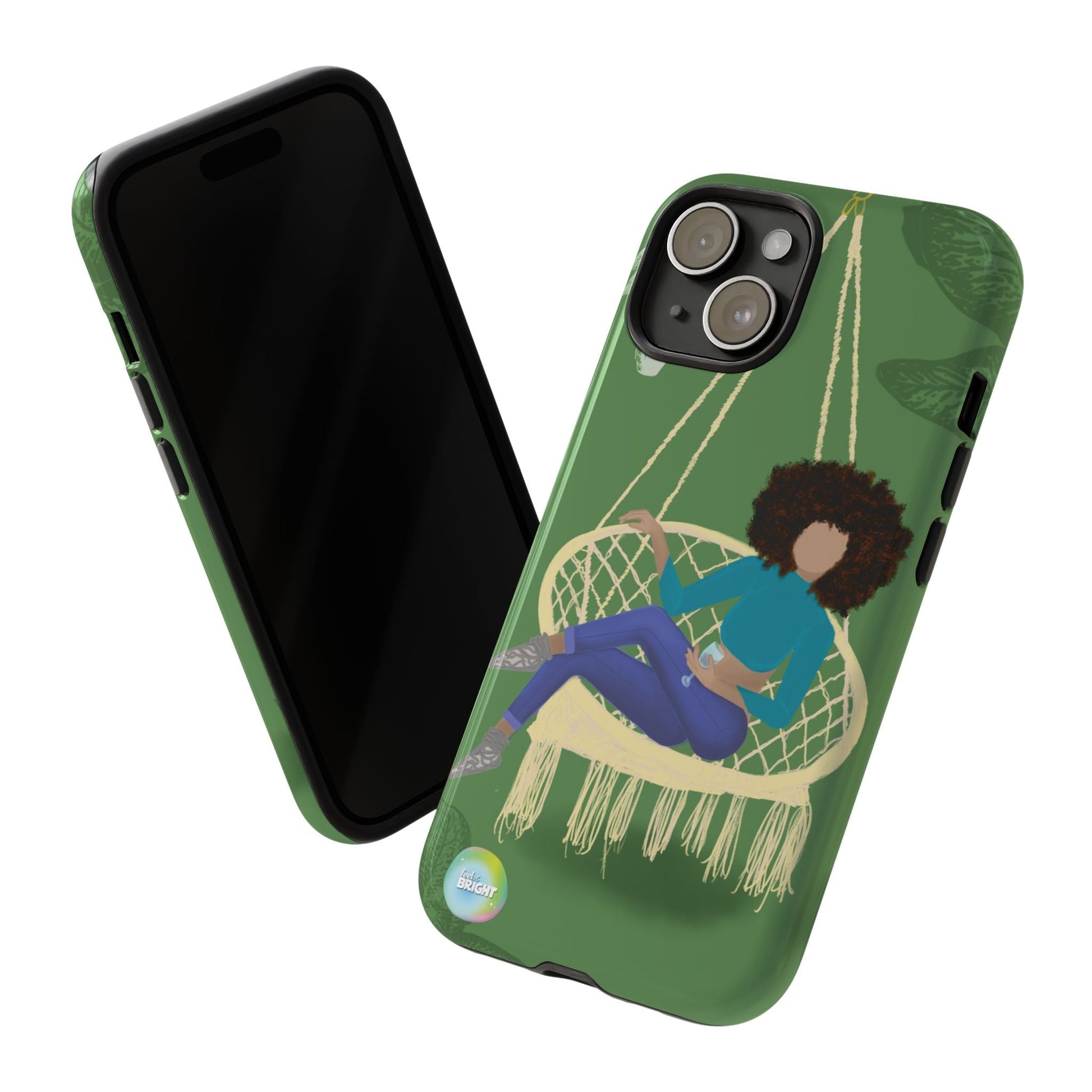 Care Free Tough Cases: Artistic Phone Case for Self - Care and Empowerment - Feel BrightCare Free Tough Cases: Artistic Phone Case for Self - Care and EmpowermentPhone Case