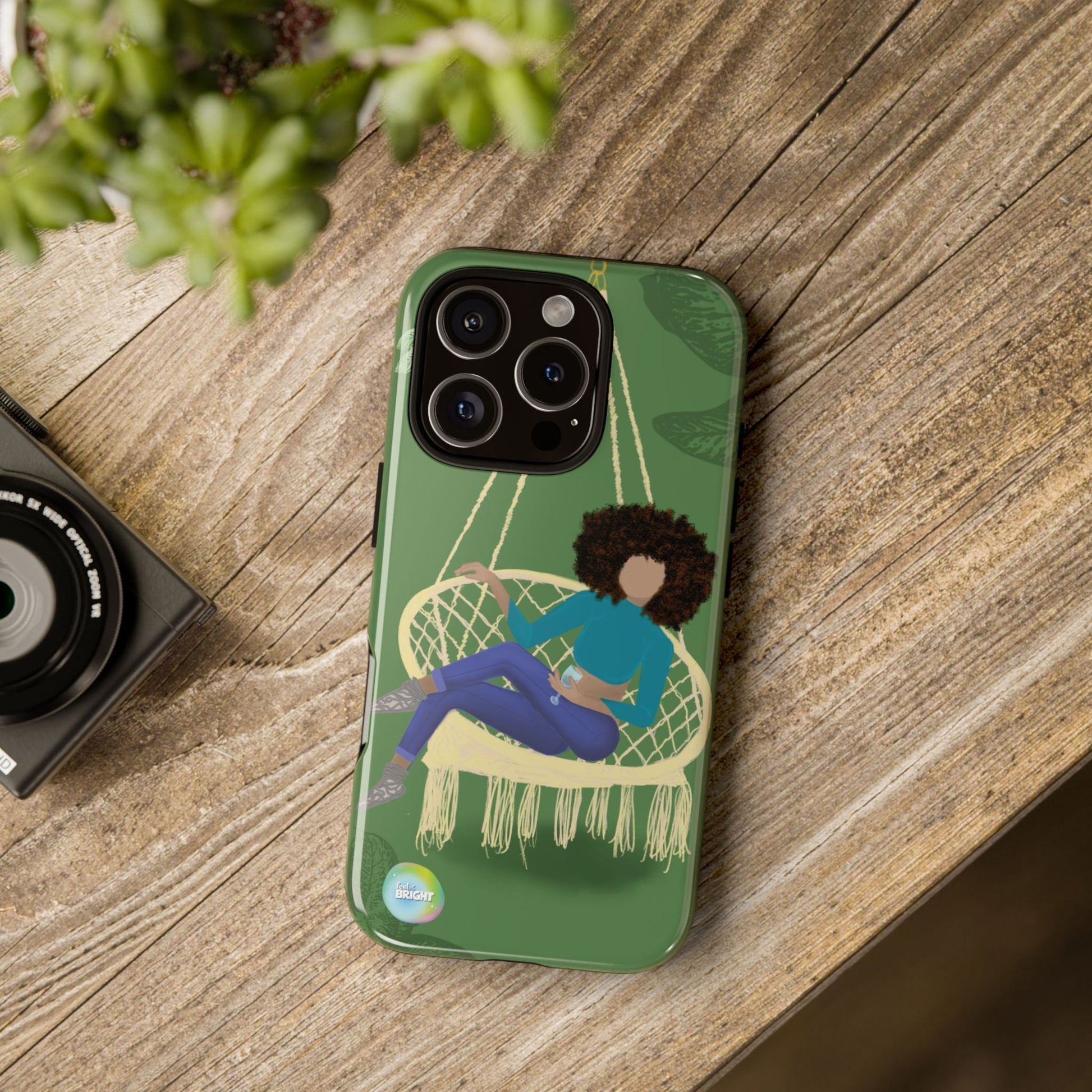 Care Free Tough Cases: Artistic Phone Case for Self - Care and Empowerment - Feel BrightCare Free Tough Cases: Artistic Phone Case for Self - Care and EmpowermentPhone Case