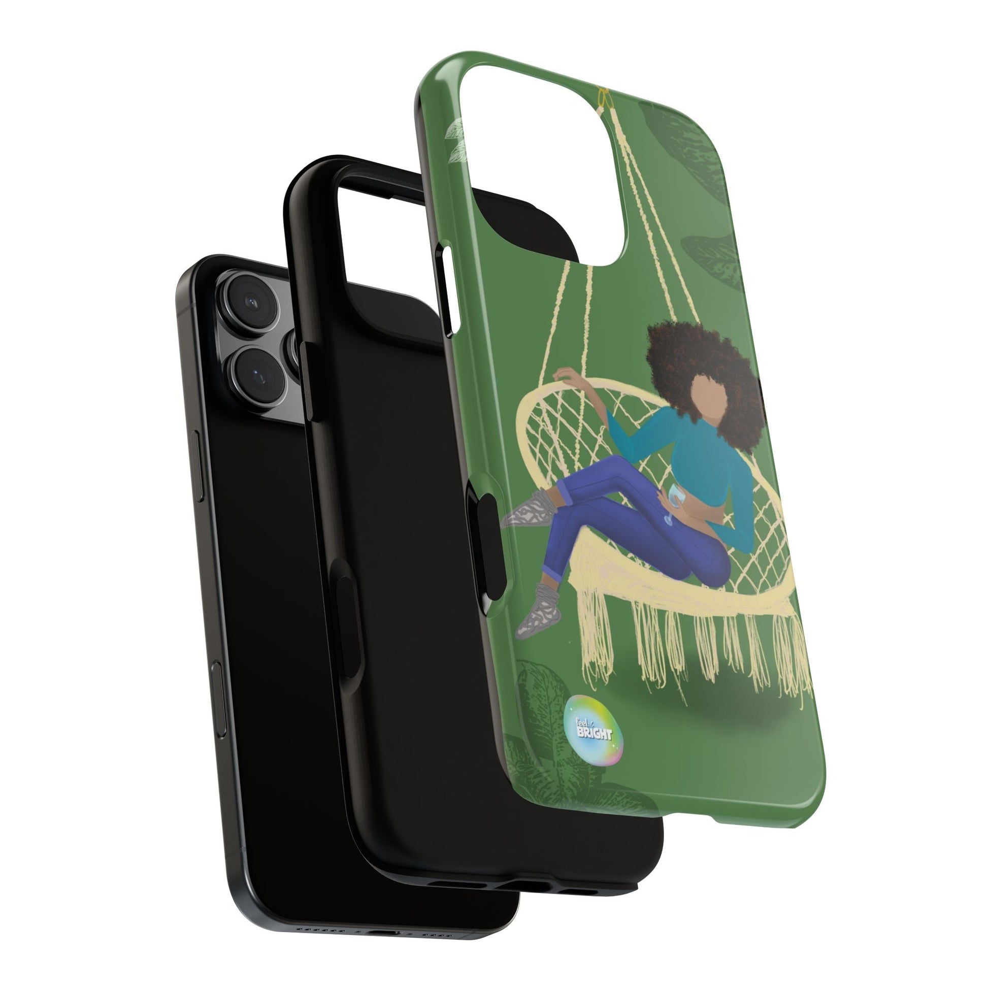 Care Free Tough Cases: Artistic Phone Case for Self - Care and Empowerment - Feel BrightCare Free Tough Cases: Artistic Phone Case for Self - Care and EmpowermentPhone Case