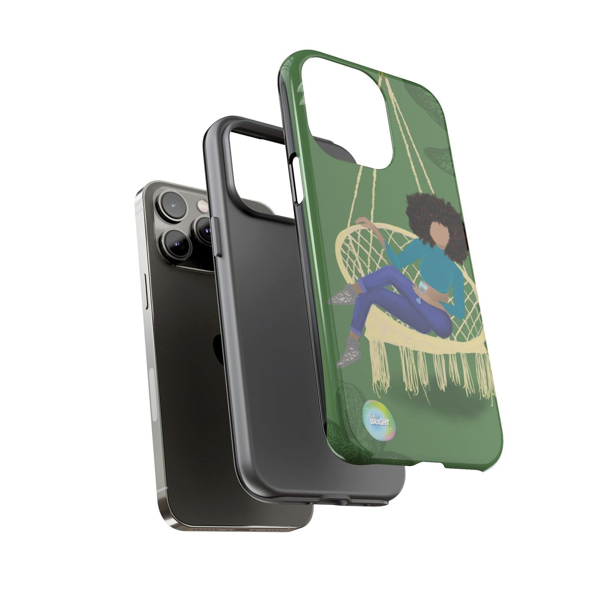 Care Free Tough Cases: Artistic Phone Case for Self - Care and Empowerment - Feel BrightCare Free Tough Cases: Artistic Phone Case for Self - Care and EmpowermentPhone Case
