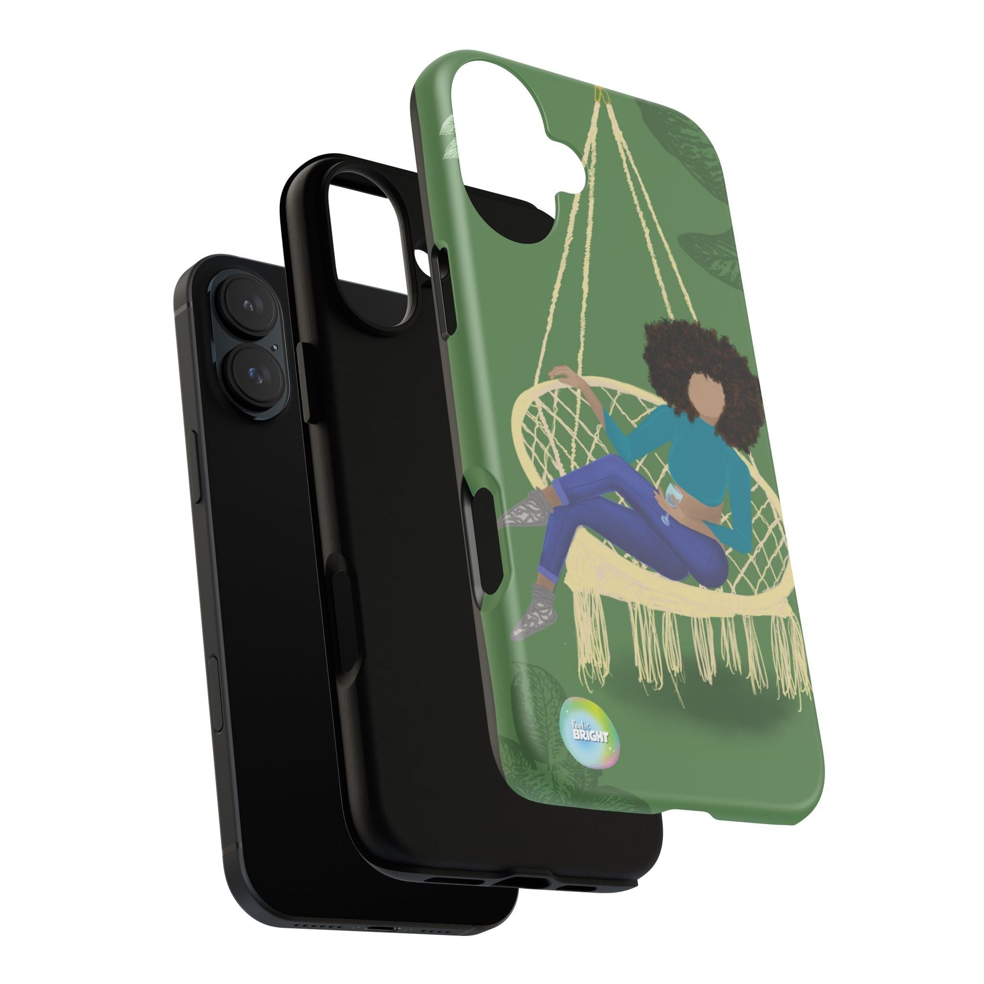 Care Free Tough Cases: Artistic Phone Case for Self - Care and Empowerment - Feel BrightCare Free Tough Cases: Artistic Phone Case for Self - Care and EmpowermentPhone Case