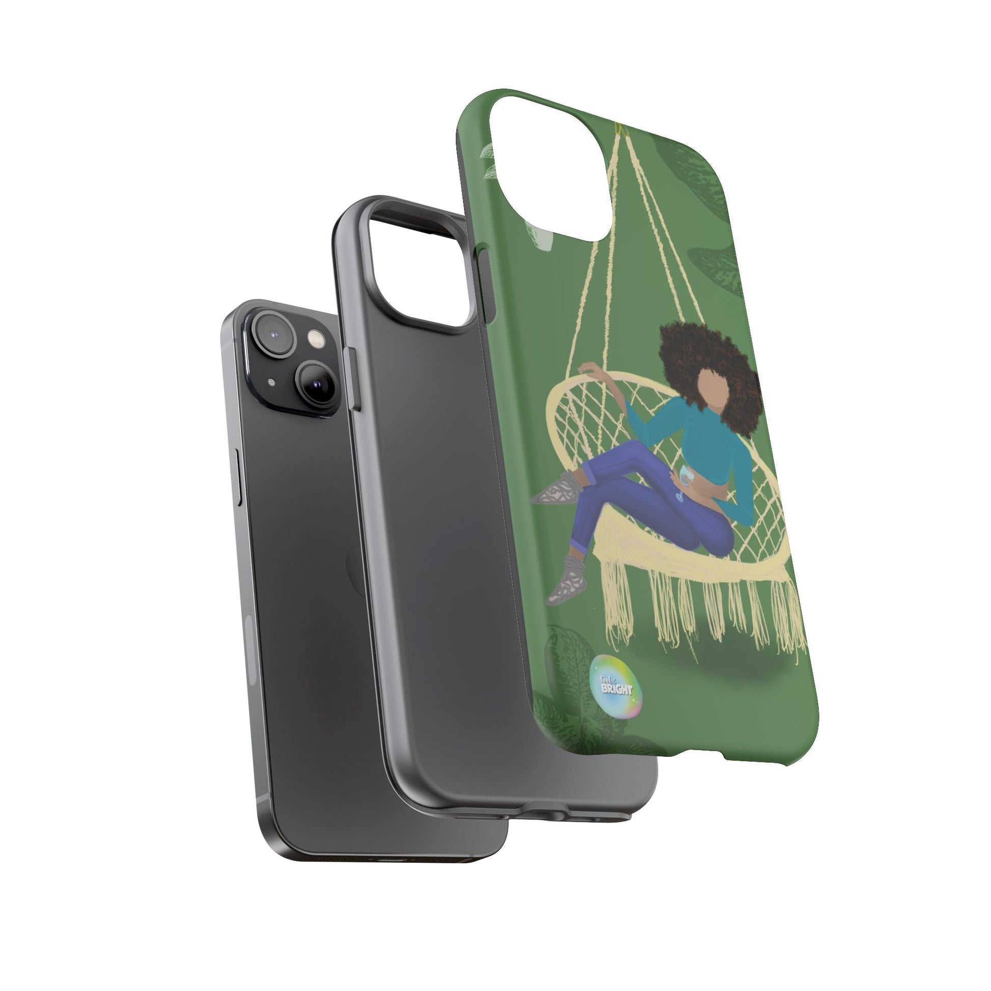 Care Free Tough Cases: Artistic Phone Case for Self - Care and Empowerment - Feel BrightCare Free Tough Cases: Artistic Phone Case for Self - Care and EmpowermentPhone Case