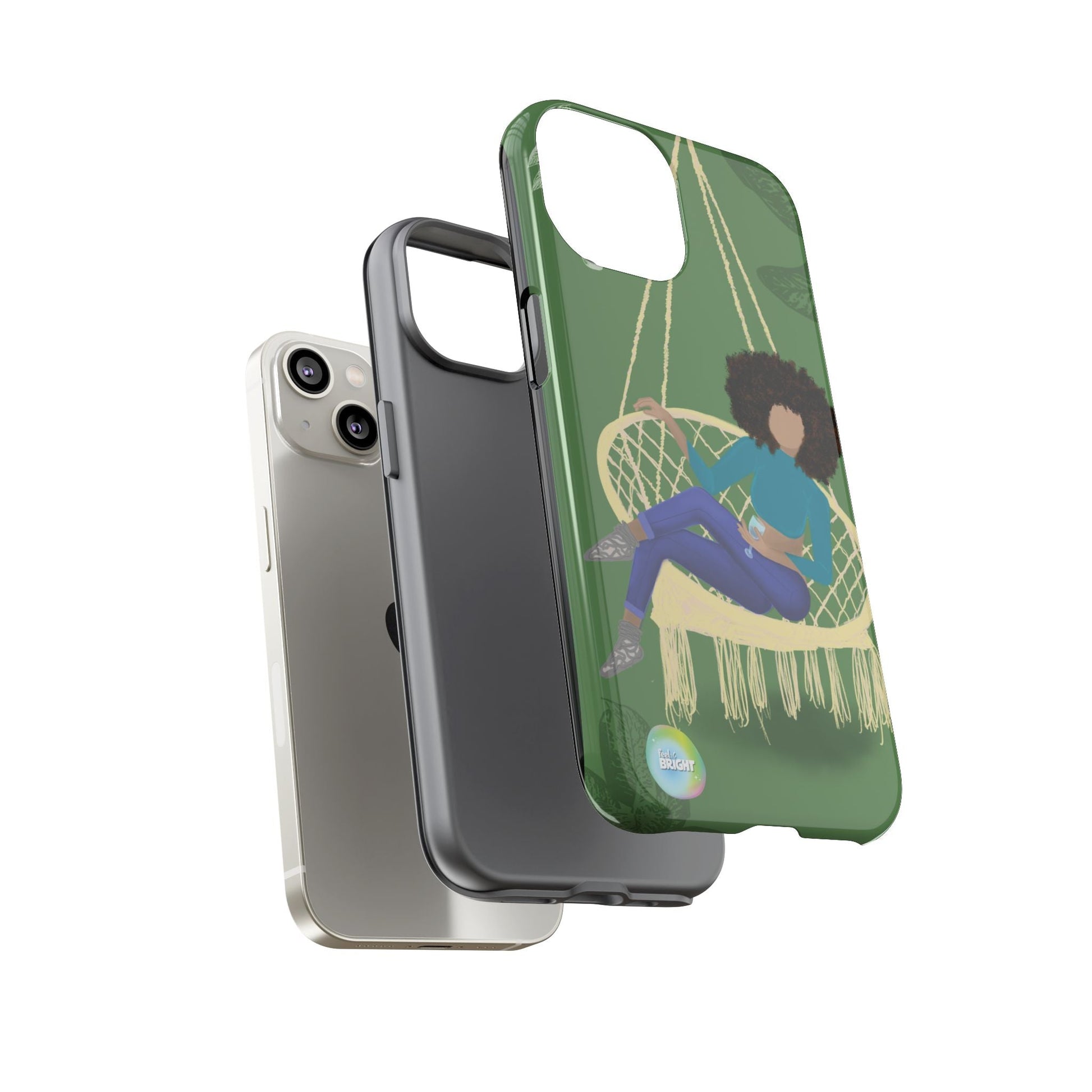 Care Free Tough Cases: Artistic Phone Case for Self - Care and Empowerment - Feel BrightCare Free Tough Cases: Artistic Phone Case for Self - Care and EmpowermentPhone Case