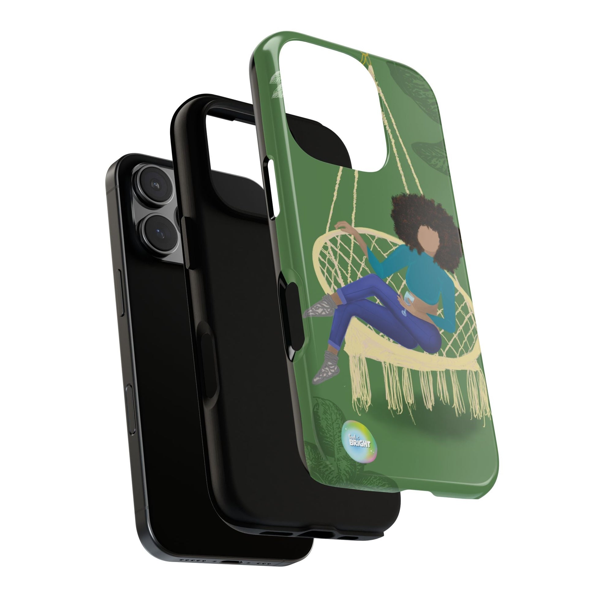 Care Free Tough Cases: Artistic Phone Case for Self - Care and Empowerment - Feel BrightCare Free Tough Cases: Artistic Phone Case for Self - Care and EmpowermentPhone Case