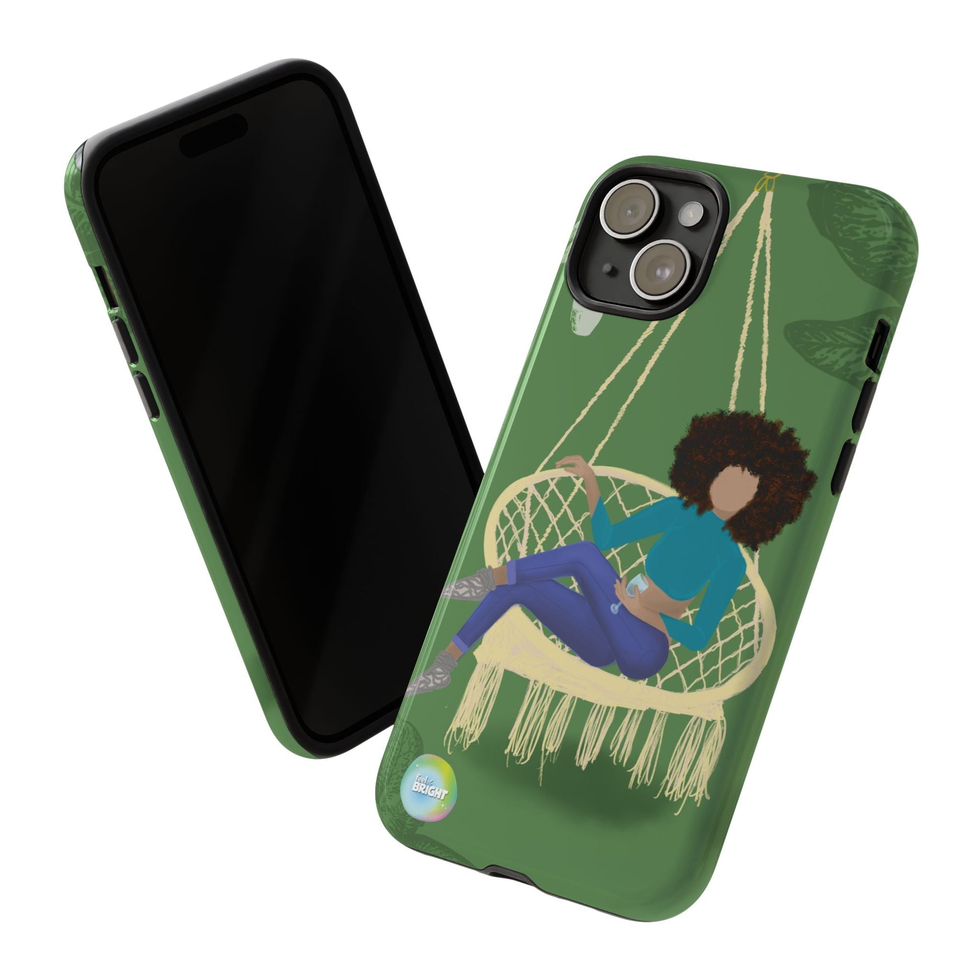 Care Free Tough Cases: Artistic Phone Case for Self - Care and Empowerment - Feel BrightCare Free Tough Cases: Artistic Phone Case for Self - Care and EmpowermentPhone Case