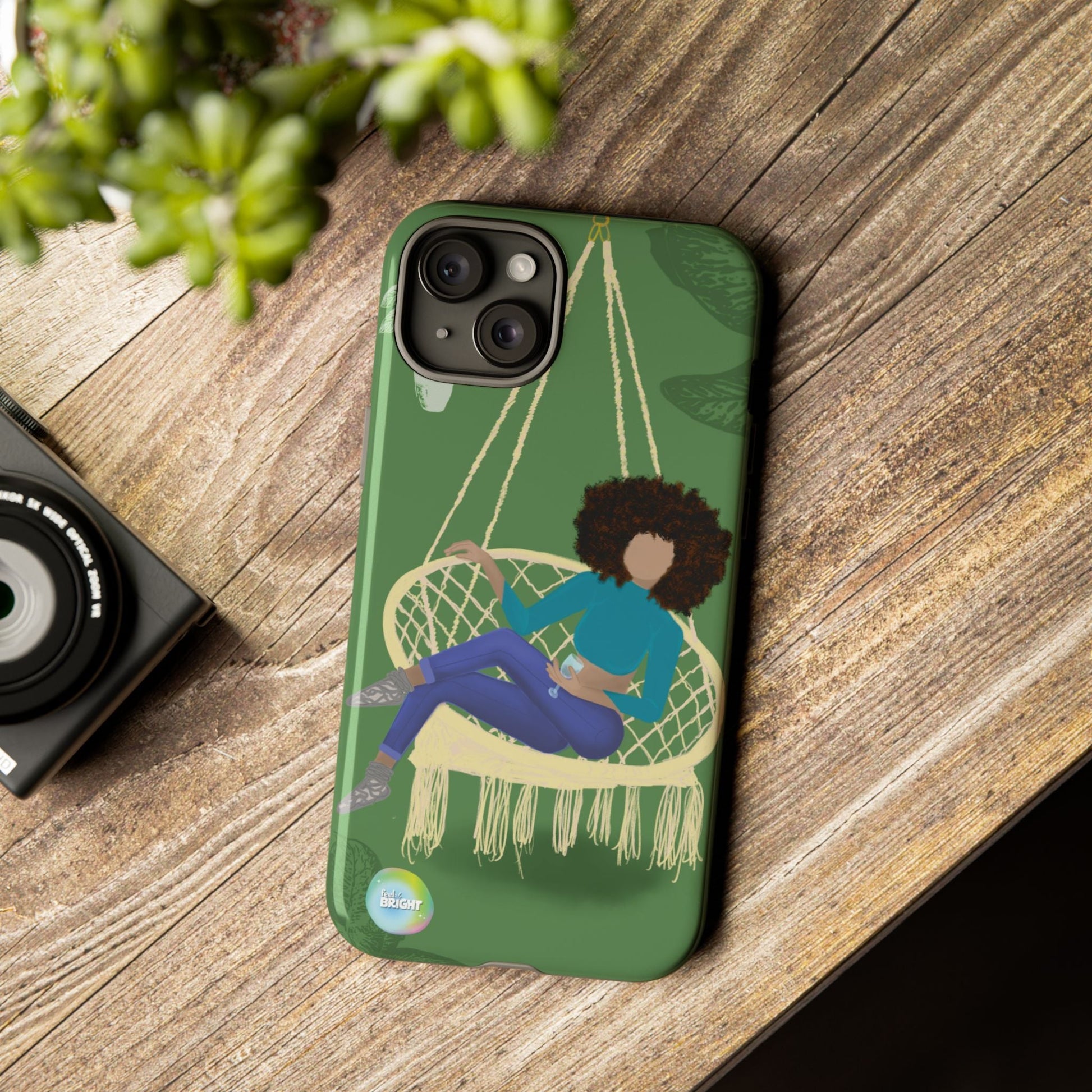 Care Free Tough Cases: Artistic Phone Case for Self - Care and Empowerment - Feel BrightCare Free Tough Cases: Artistic Phone Case for Self - Care and EmpowermentPhone Case