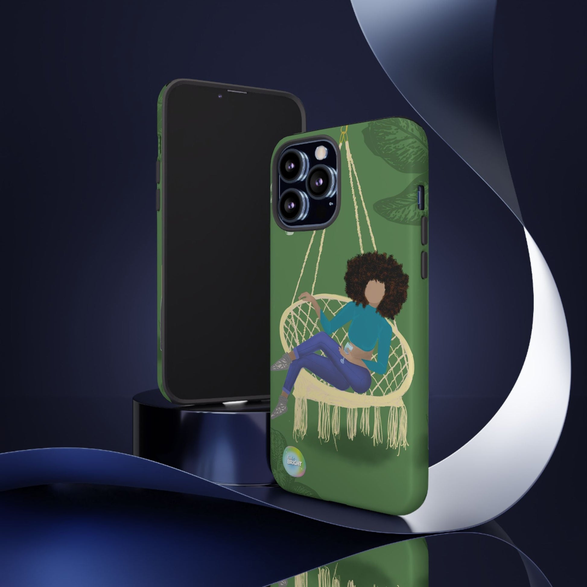 Care Free Tough Cases: Artistic Phone Case for Self - Care and Empowerment - Feel BrightCare Free Tough Cases: Artistic Phone Case for Self - Care and EmpowermentPhone Case