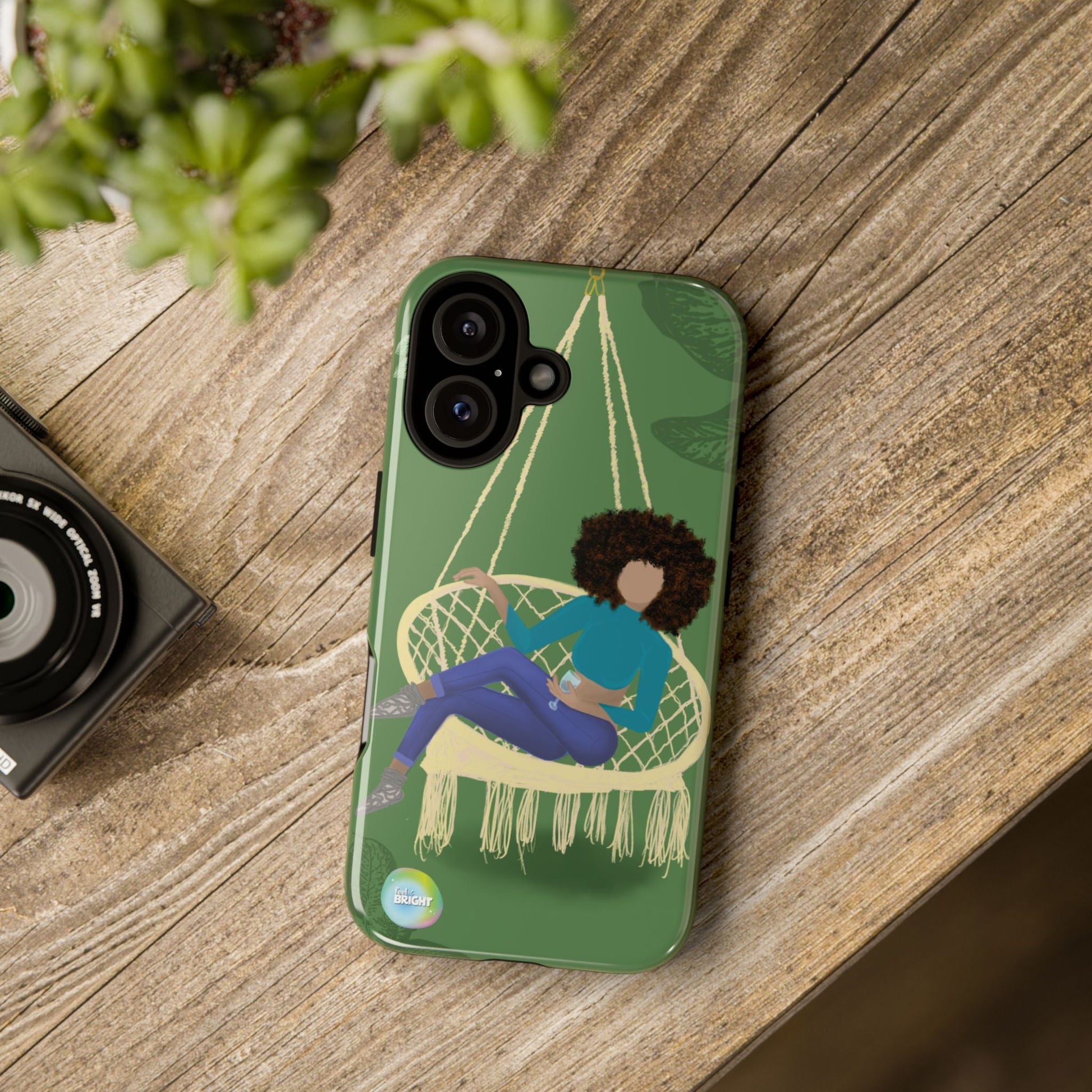 Care Free Tough Cases: Artistic Phone Case for Self - Care and Empowerment - Feel BrightCare Free Tough Cases: Artistic Phone Case for Self - Care and EmpowermentPhone Case