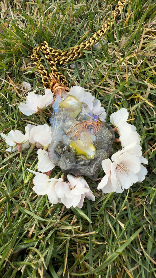 Feel Bright Generator Orgonite Pendant - Feel BrightFeel Bright Generator Orgonite Pendant