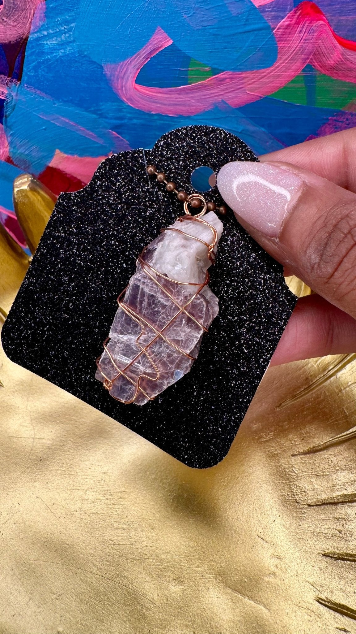 Leoidolite Pendant - Feel BrightLeoidolite Pendant