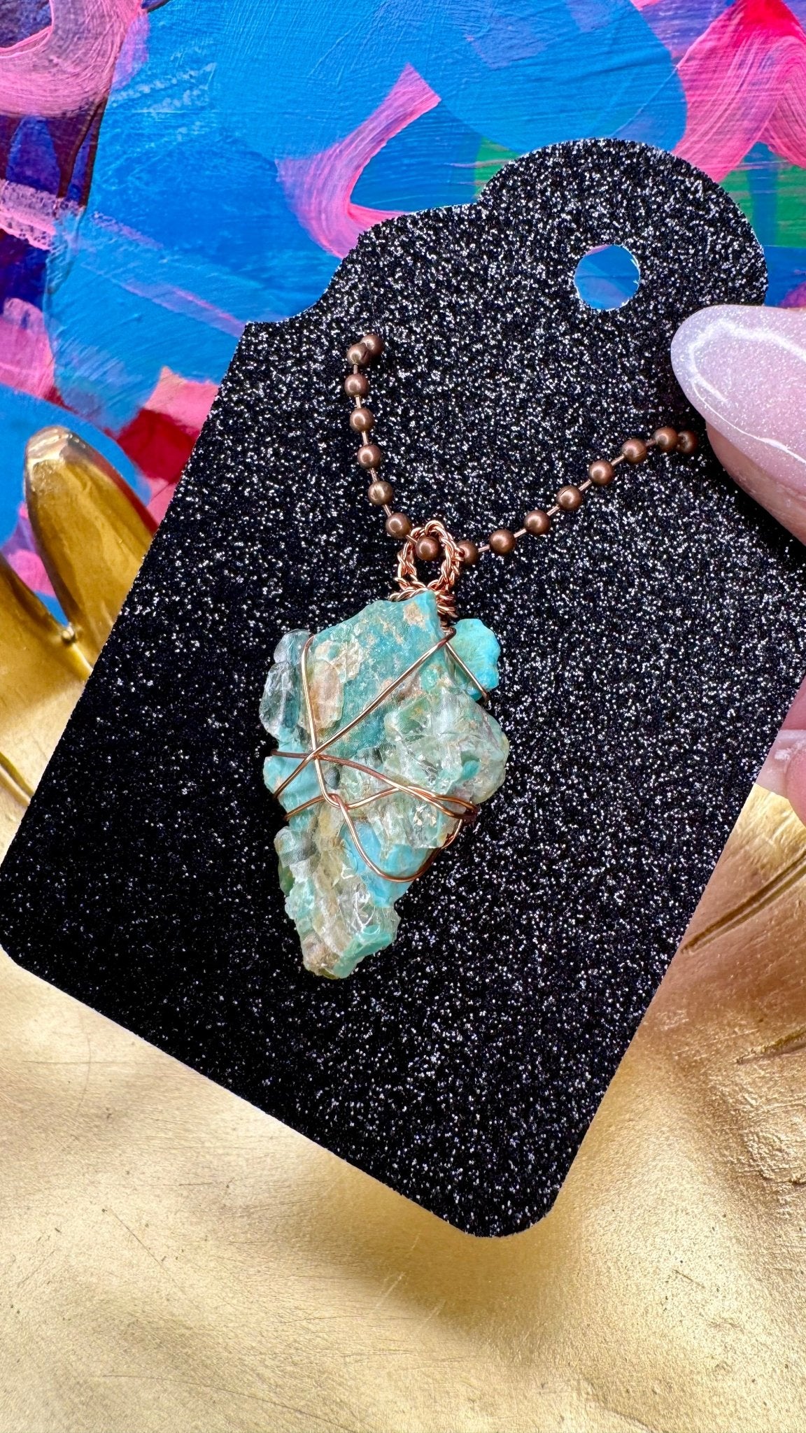 Turquoise Pendant - Feel BrightTurquoise Pendant