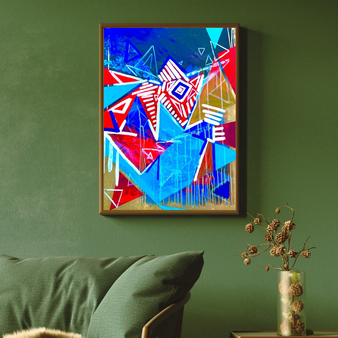 221 Fine Art Original Canvas - Feel Bright