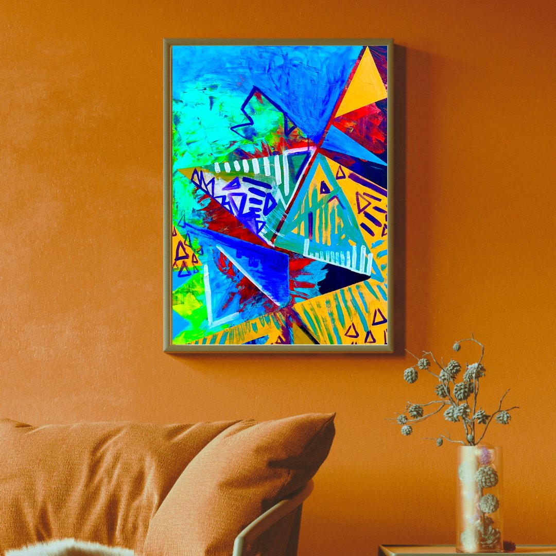 332 Fine Art Original Canvas - Feel Bright