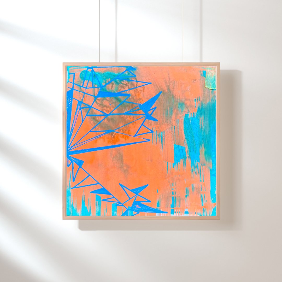 541 Fine Art Original Canvas - Feel Bright