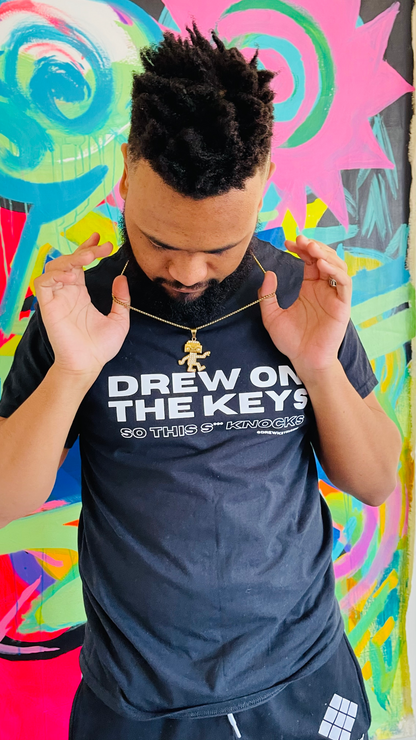 Drew on the Keys T Shirt