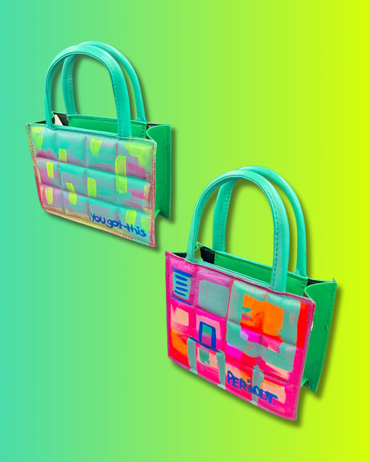 Custom Painted Handbag