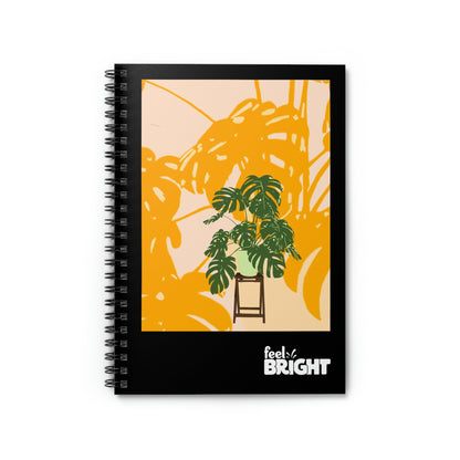 Growth! Spiral Notebook - Ruled Line - Feel Bright