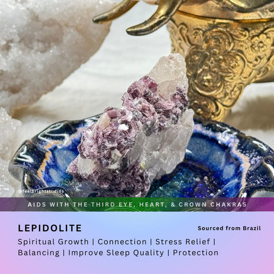 Lepidolite - Feel BrightLepidolite