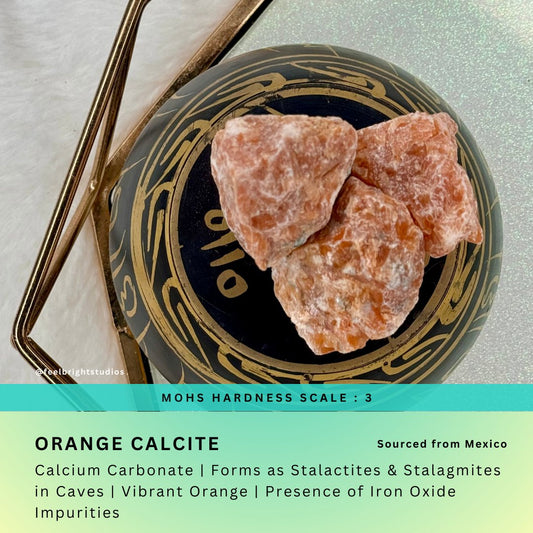 Orange Calcite - Feel BrightOrange Calcite