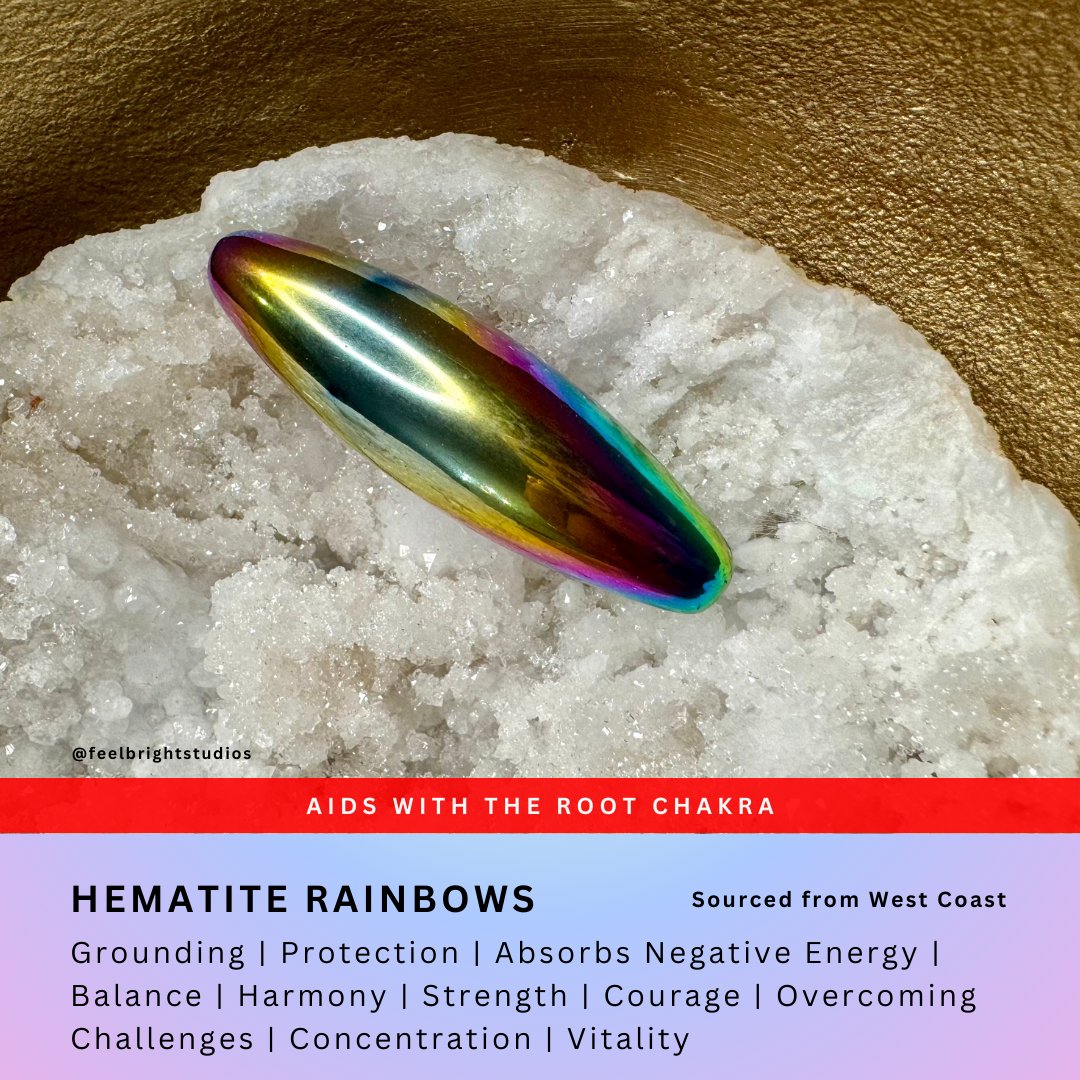 Rainbow Hematite - Feel BrightRainbow Hematite