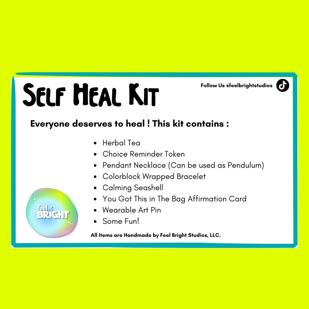 Self Heal Kit - Feel BrightSelf Heal Kit