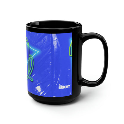 Virgo Feel Bright Black Mug, 15oz - Feel BrightVirgo Feel Bright Black Mug, 15ozMug